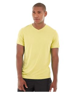 Atomic Endurance Running Tee (V-neck)-M-Yellow