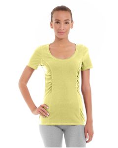 Juliana Short-Sleeve Tee-M-Yellow